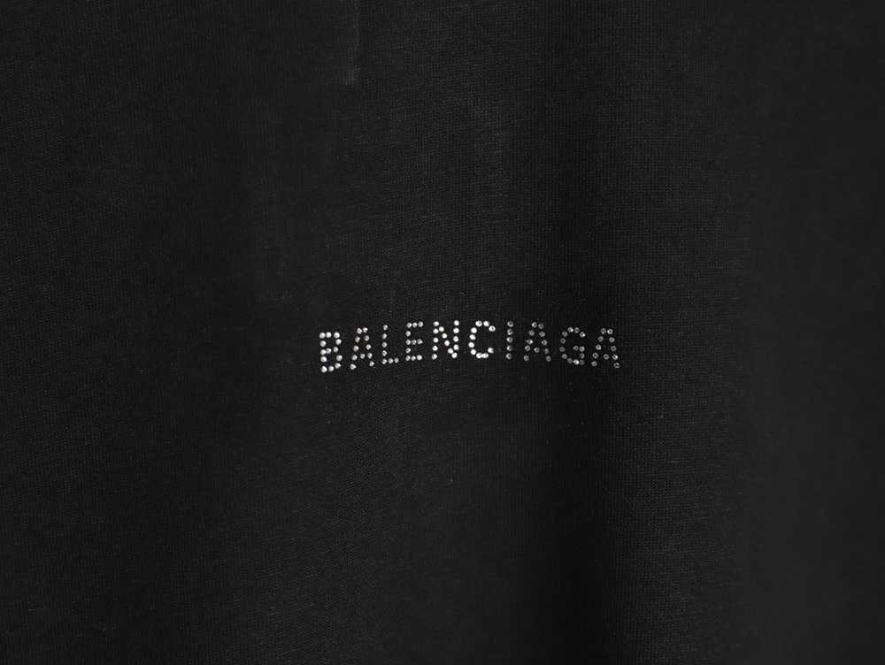 ba*len*cia*ga hot Di*m*nd short-sleeved t-shirt