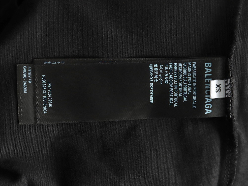 ba*len*cia*ga hot Di*m*nd short-sleeved t-shirt