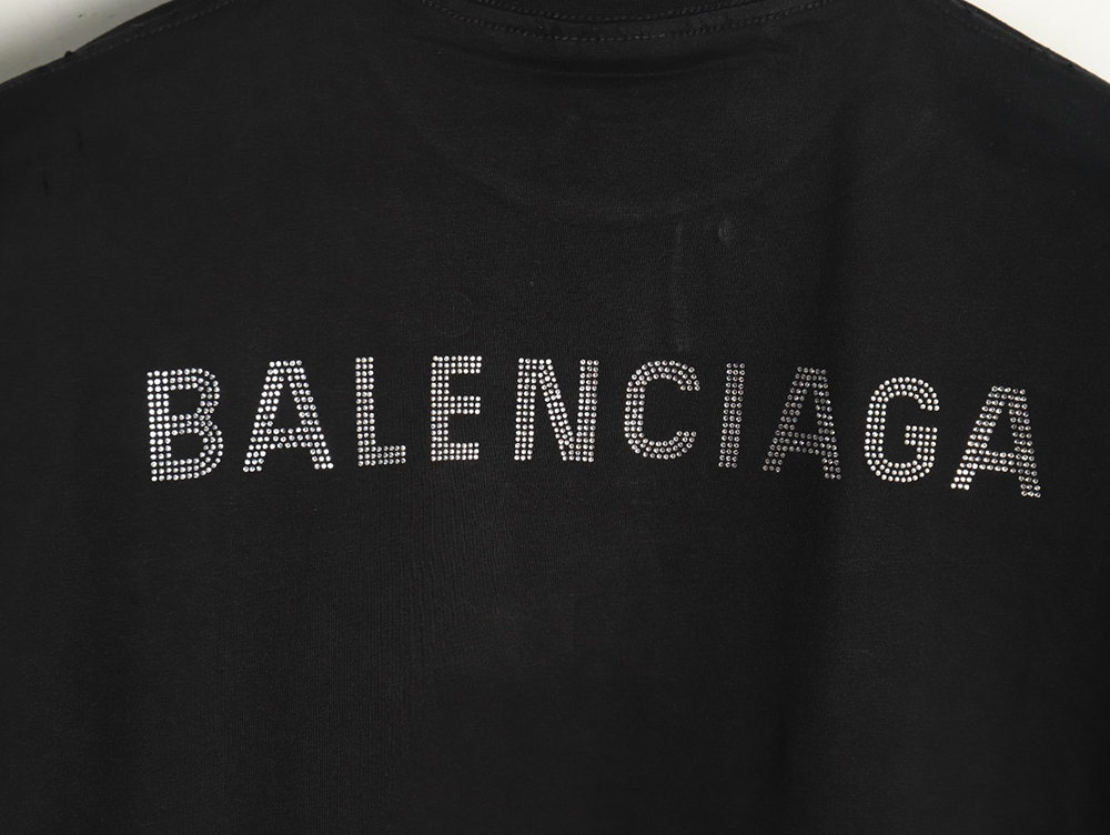 ba*len*cia*ga hot Di*m*nd short-sleeved t-shirt