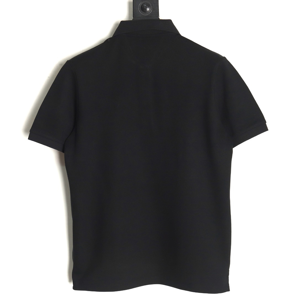 D*or square logo cd embroidered letters short-sleeved polo shirt tsk1