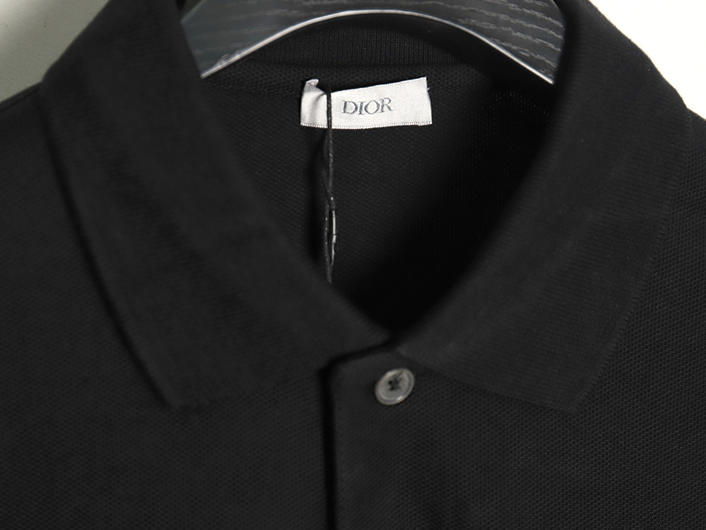D*or classic cd embroidered short-sleeved polo shirt tsk2