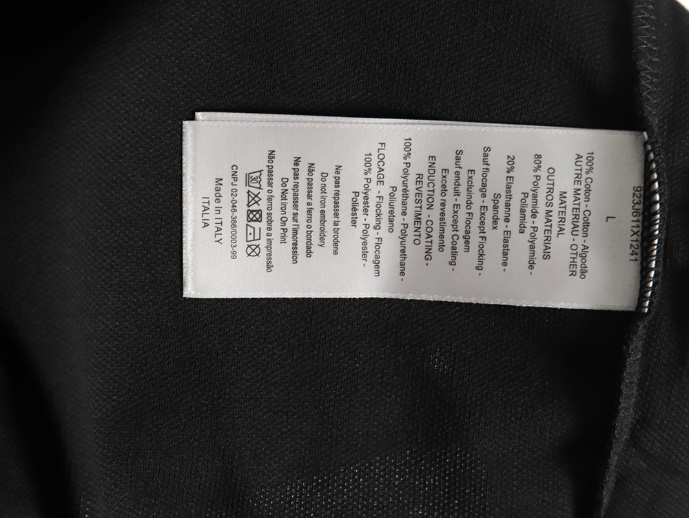 D*or classic cd embroidered short-sleeved polo shirt tsk2