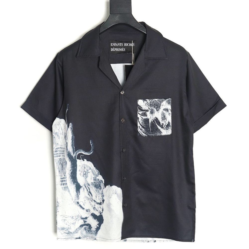 Enfants Riches Déprimés printed short-sleeved shirt TSK1