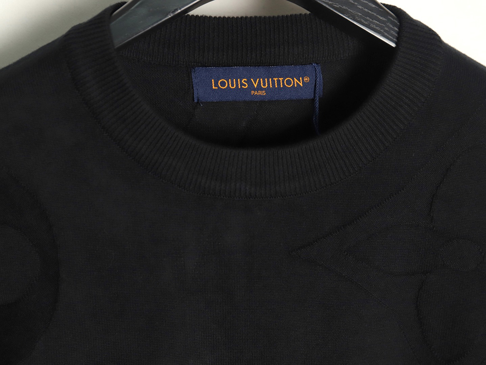 l0*is V*t0n floral jacquard knit short-sleeved t-shirt