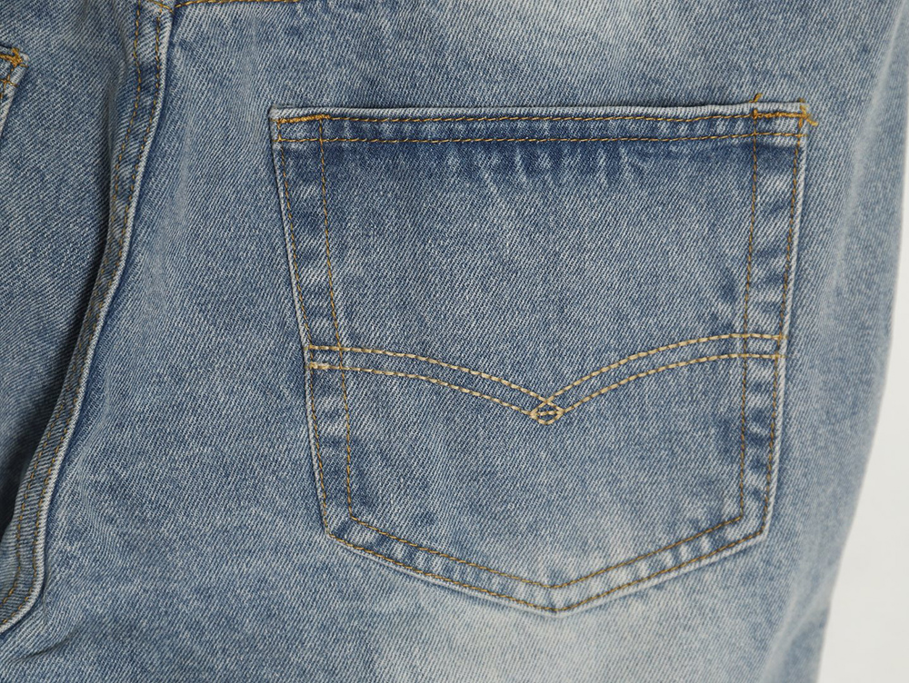 Gallery Dept panelled loose washed flared jeans