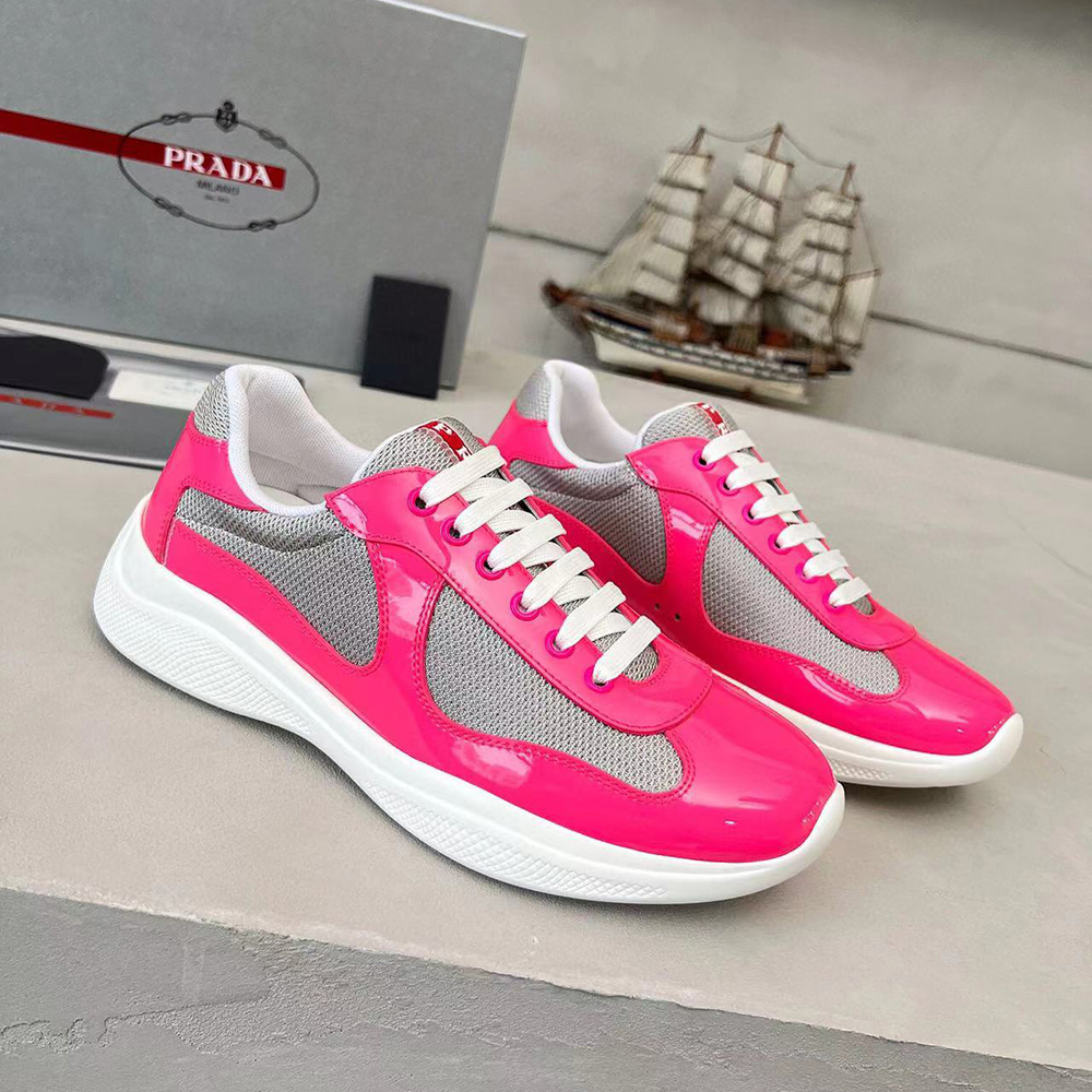 Pra*a america''s cup biker fabric sneakers