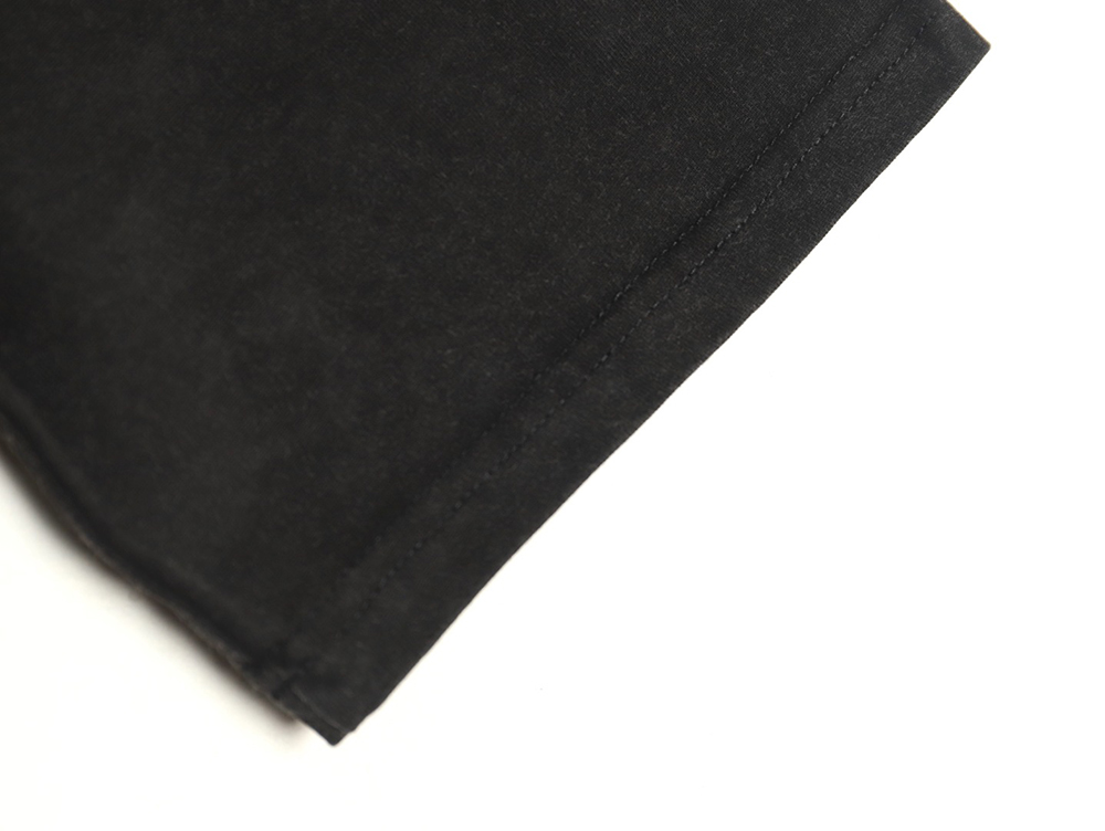 Ba*len*cia*ga white ring logo print short-sleeved t-shirt