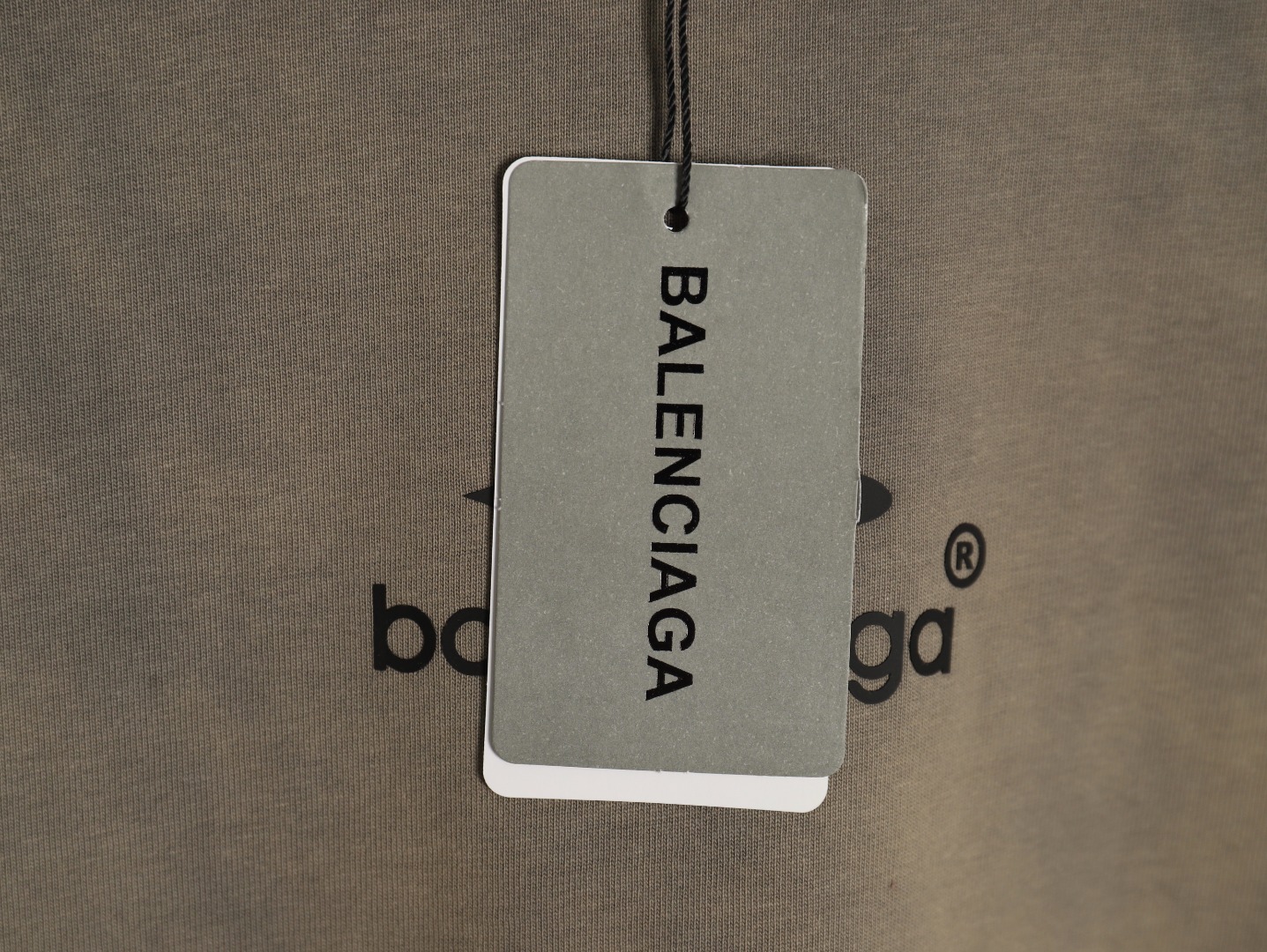 Ba*len*cia*ga 3m printed washed short sleeves