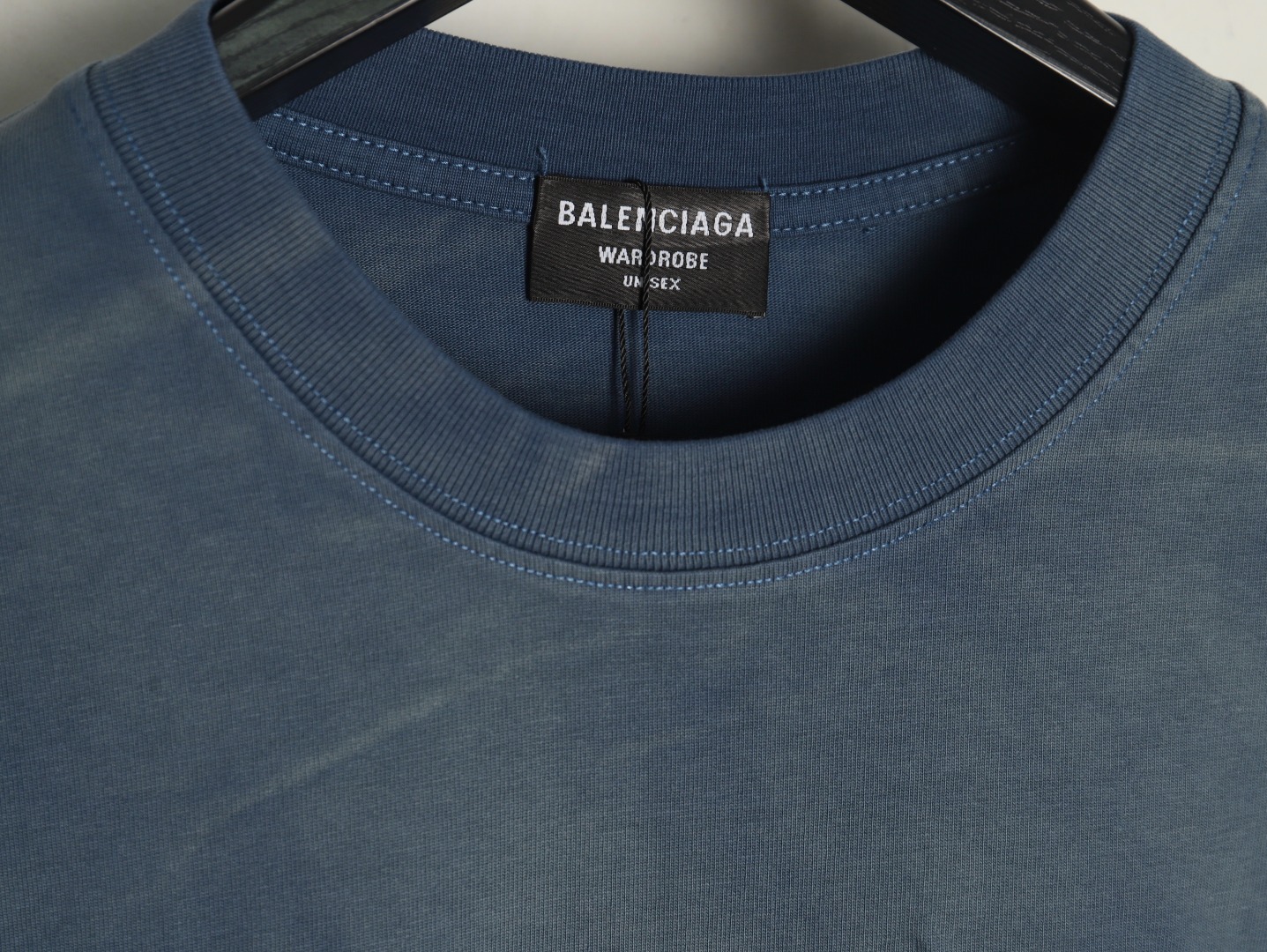 Ba*len*cia*ga 3m printed washed short sleeves tsk1