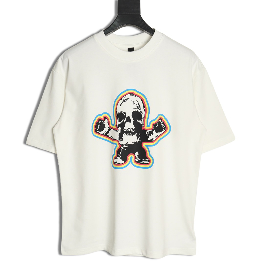 Ch**me He**ts skull cartoon short sleeve t-shirt