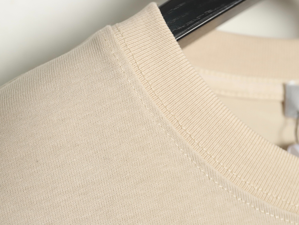 D*or letter patch embroidered short sleeve t-shirt tsk1