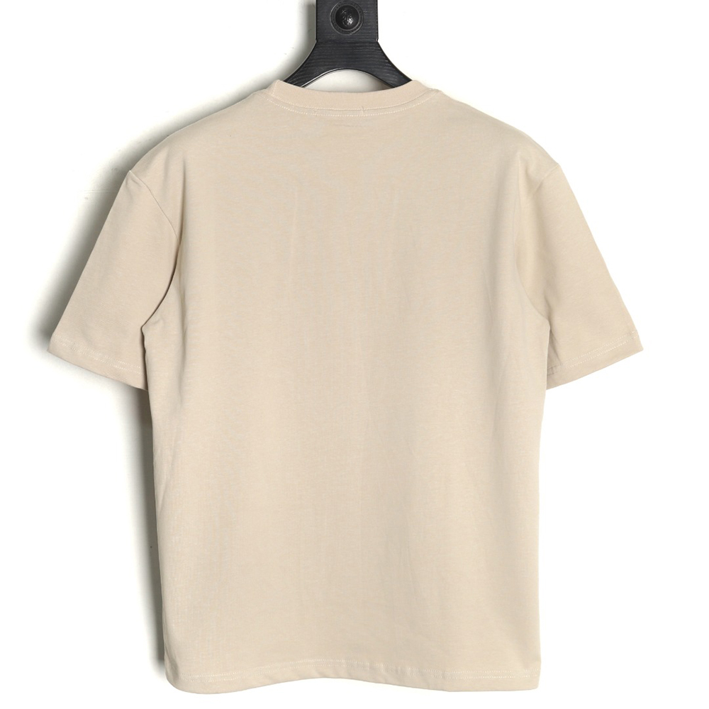 D*or letter patch embroidered short sleeve t-shirt tsk1