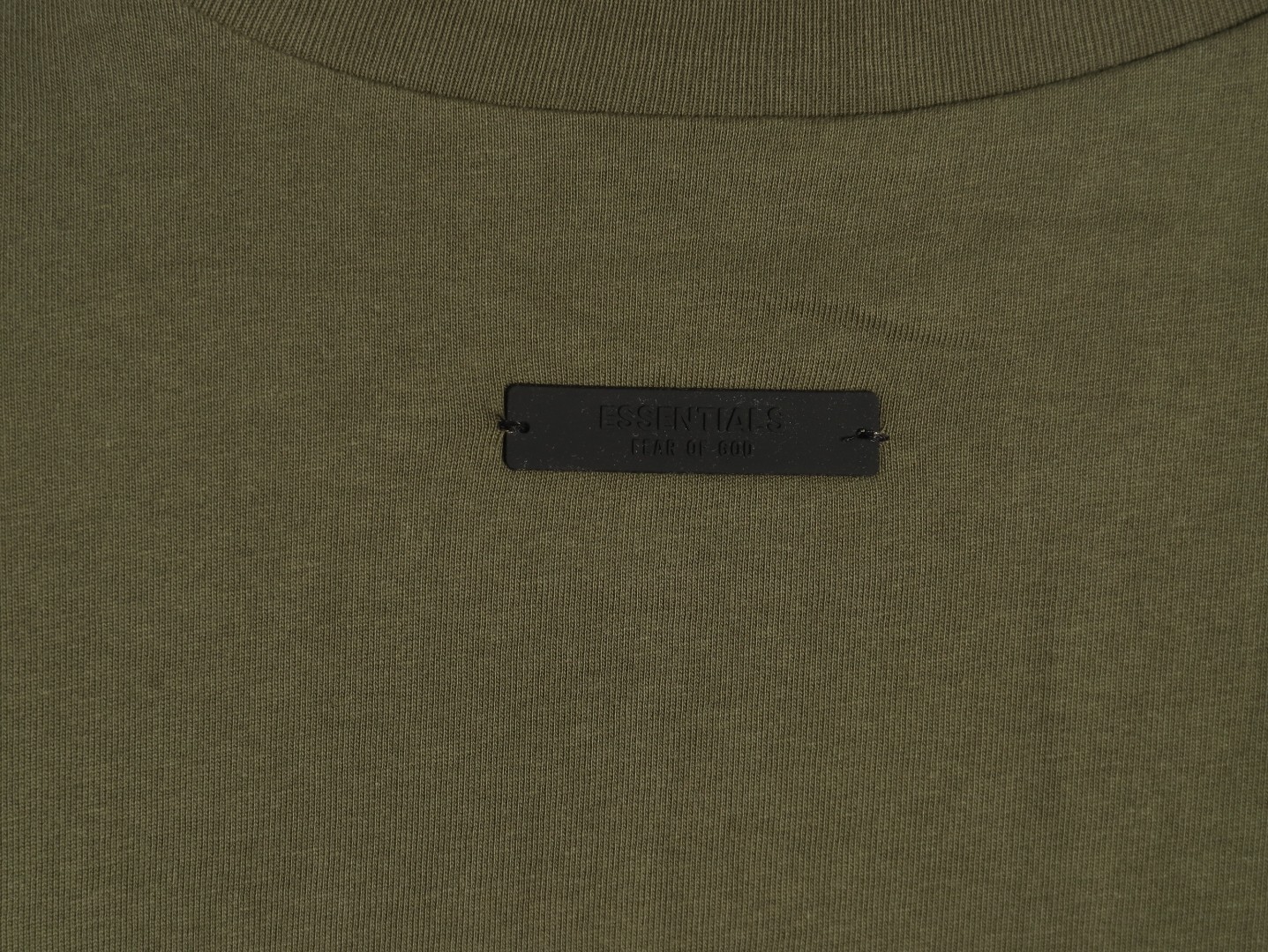 Fear Of God chest arc print short sleeves