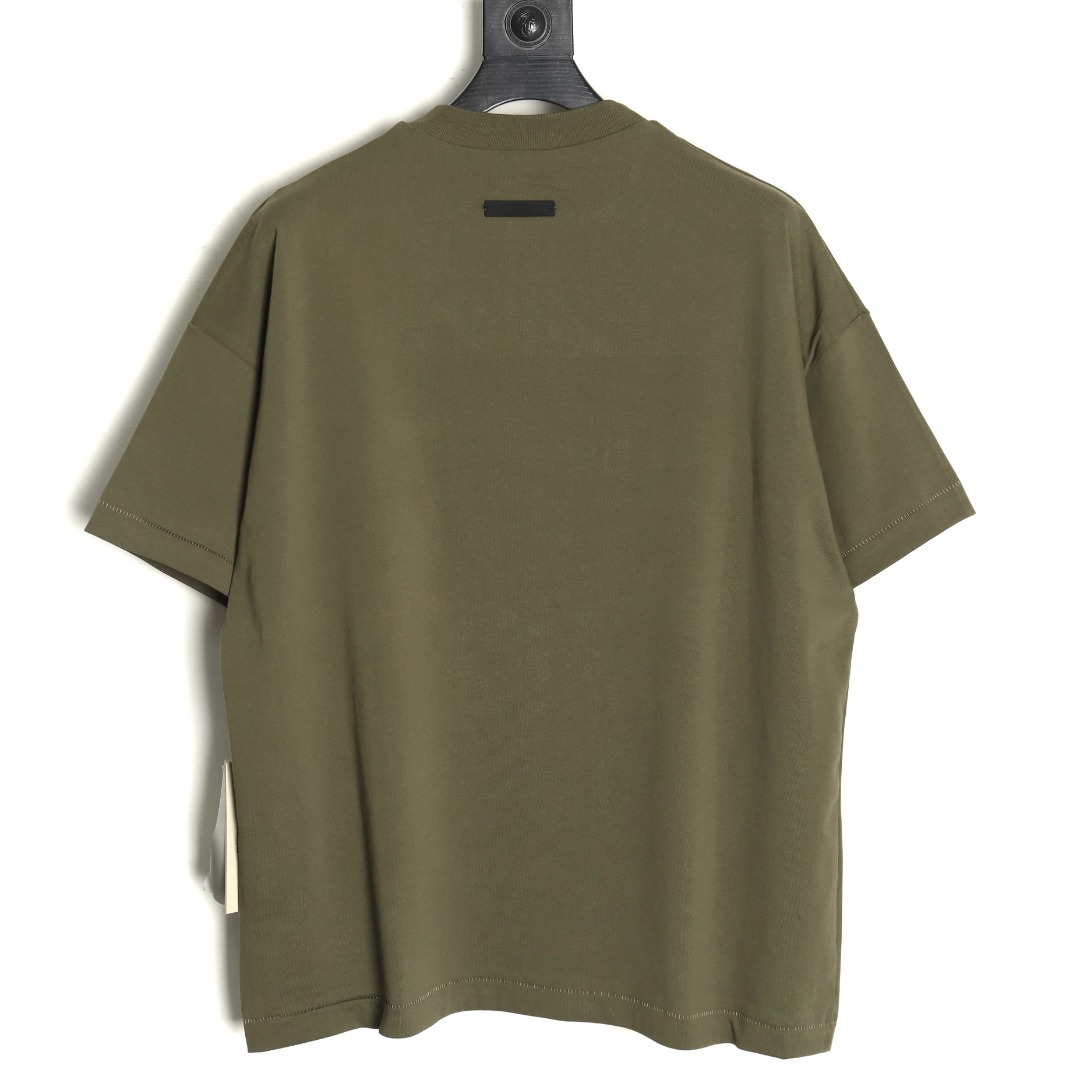 Fear Of God chest arc print short sleeves