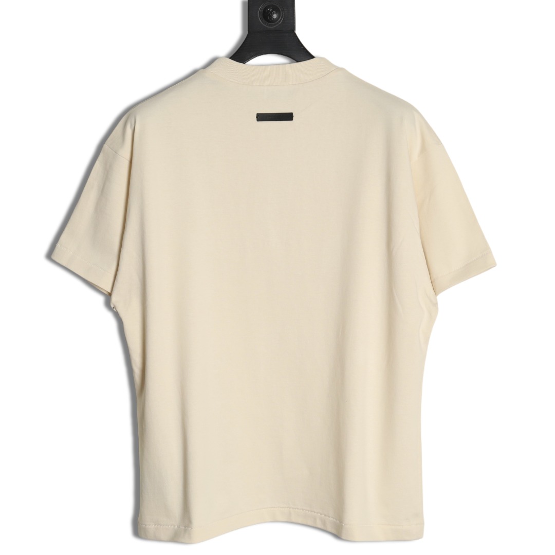 Fear Of God chest arc print short sleeves TSK1