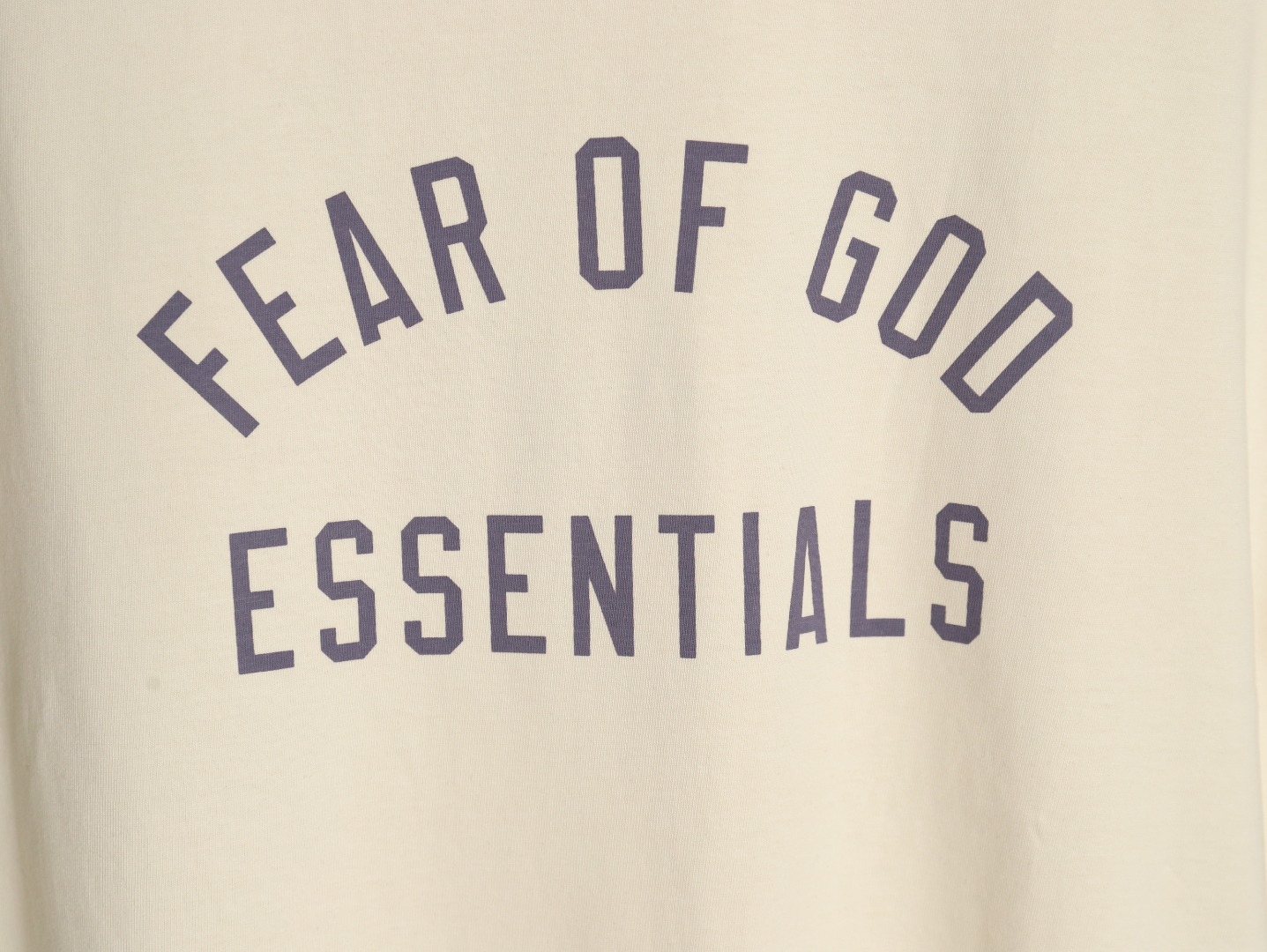 Fear Of God chest arc print short sleeves TSK1