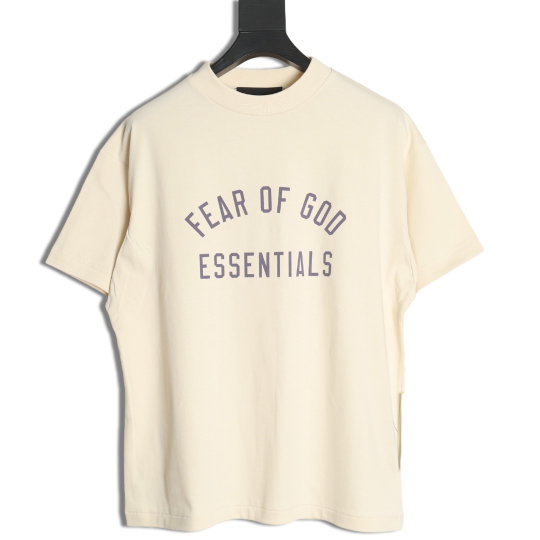 Fear Of God chest arc print short sleeves TSK1