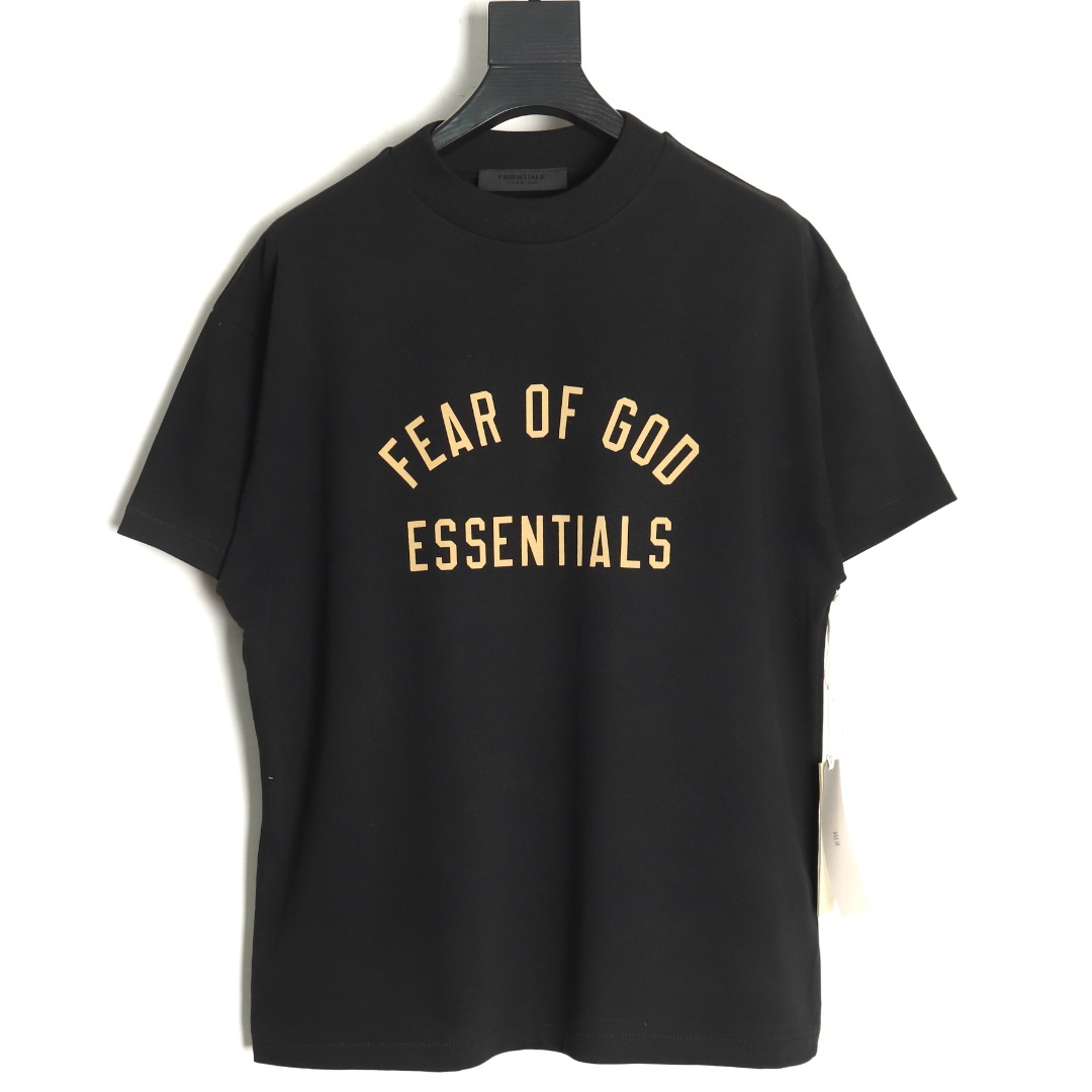 Fear Of God chest arc print short sleeves TSK3