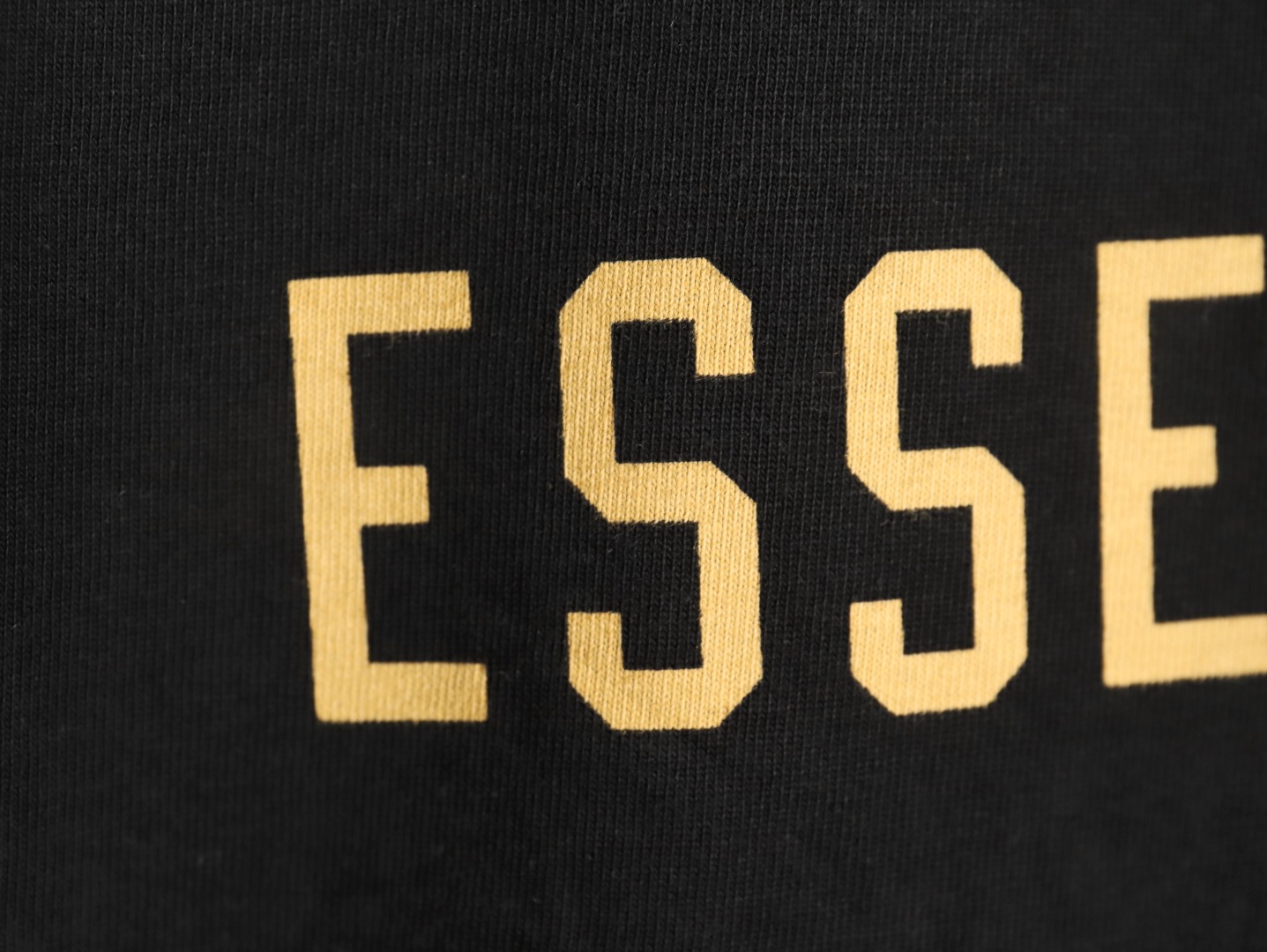 Fear Of God chest arc print short sleeves TSK3