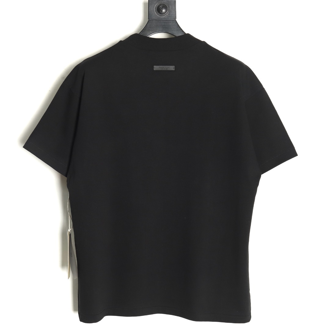 Fear Of God chest arc print short sleeves TSK3