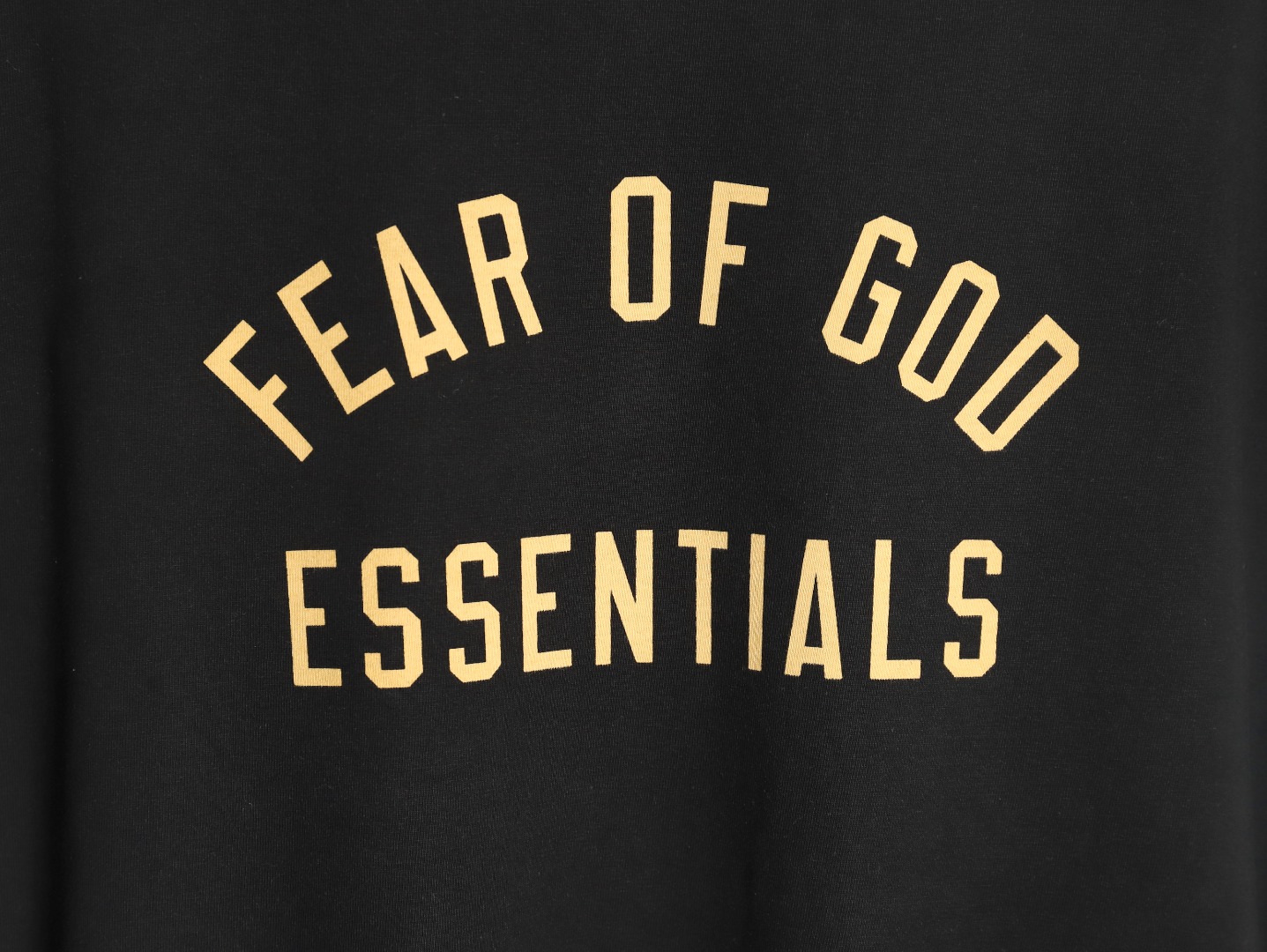 Fear Of God chest arc print short sleeves TSK3