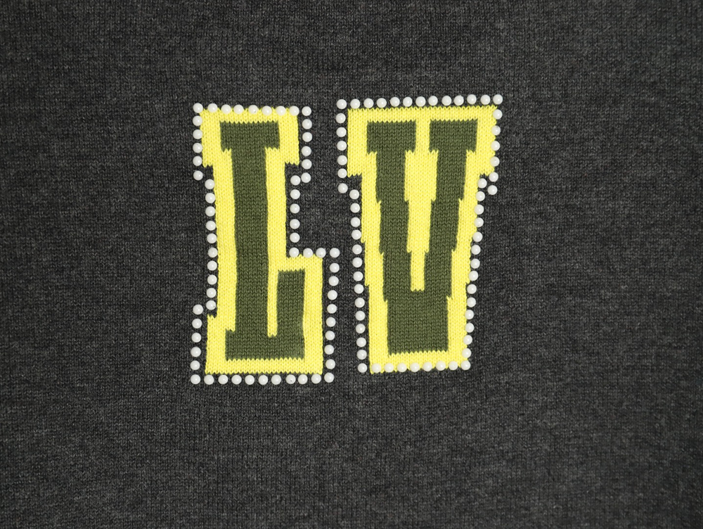 l0*is V*t0n yellow knitted short-sleeved t-shirt