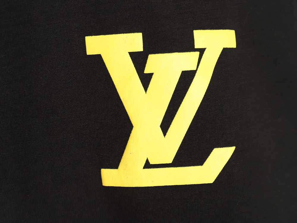 l0*is V*t0n chest lettering print short sleeve t-shirt tsk1