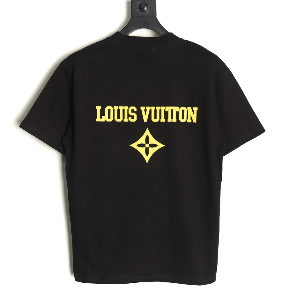 l0*is V*t0n chest lettering print short sleeve t-shirt tsk1