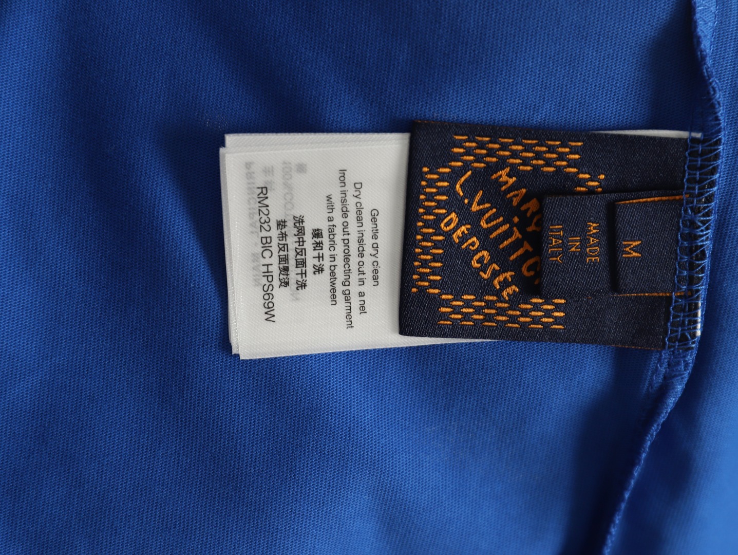 l0*is v*t0n 1854 Di*m*nd letters cotton short sleeves