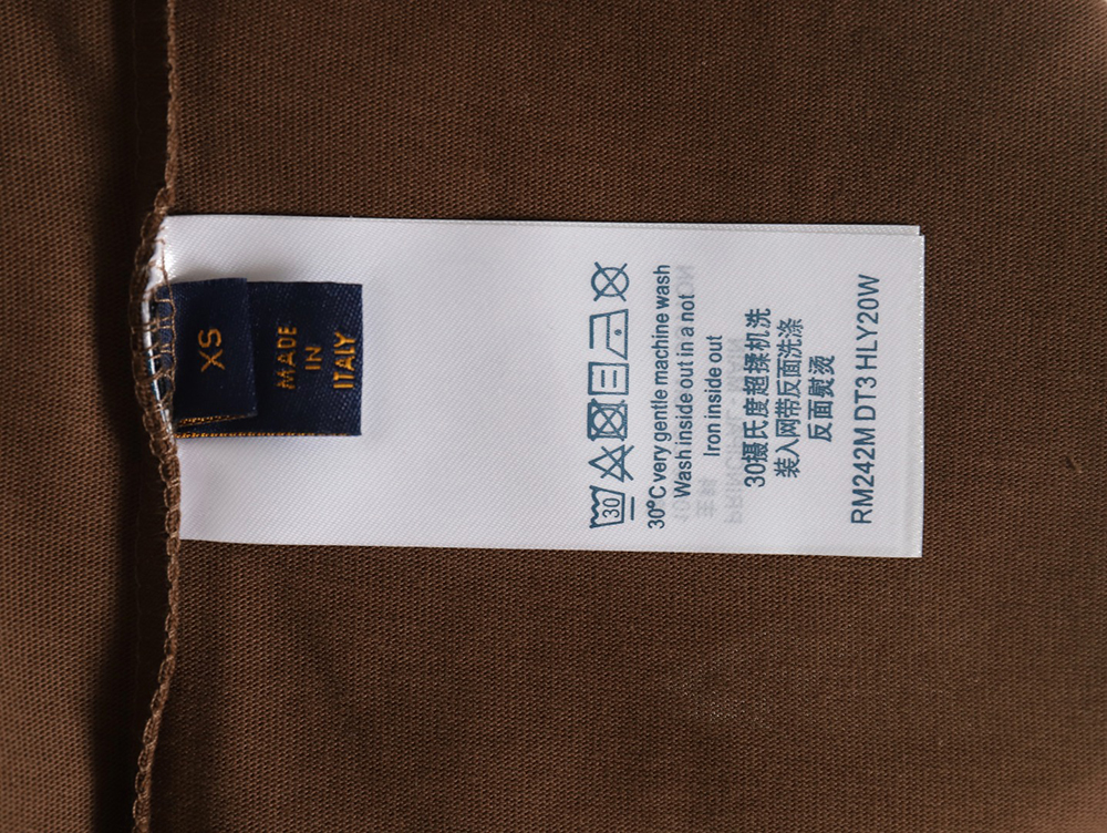 l0*is V*t0n rope knot embroidered short sleeve