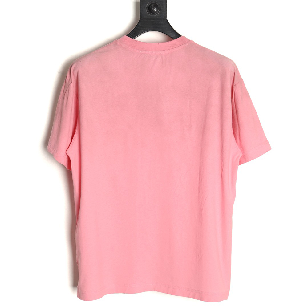 Acne Studios Gradient Mottled 1996 Lettering Print Short Sleeve T-shirt