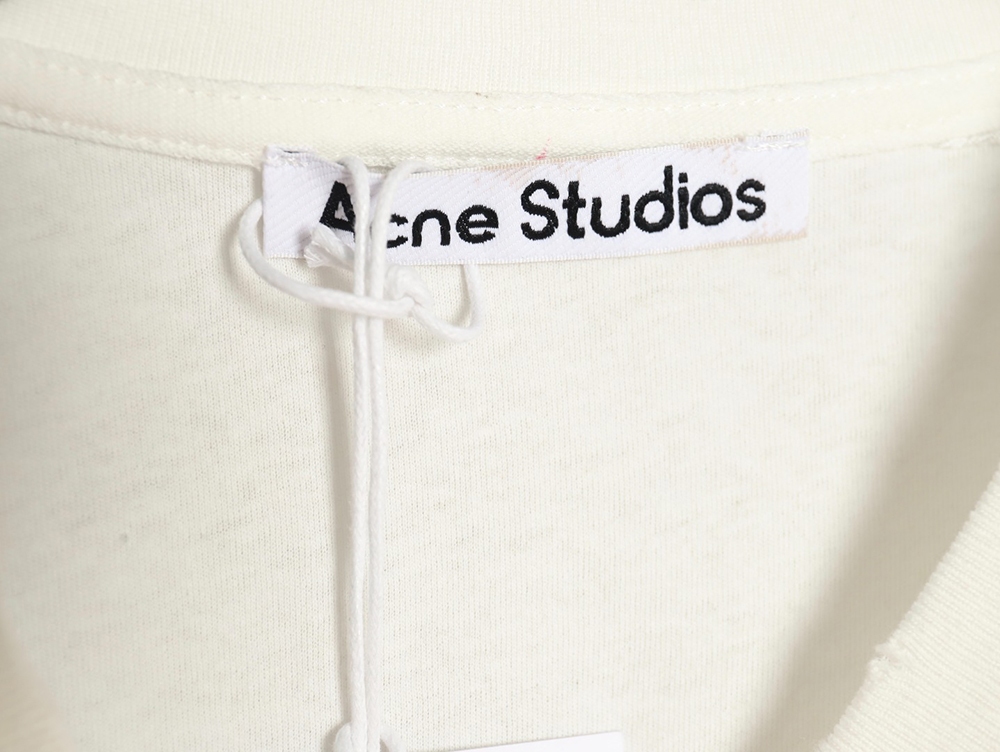 Acne Studios Gradient Mottled 1996 Lettering Print Short Sleeve T-shirt TSK2