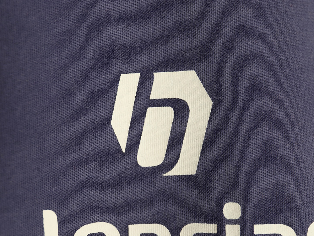 Ba*len*cia*ga e-sports letter washed short sleeve t-shirt