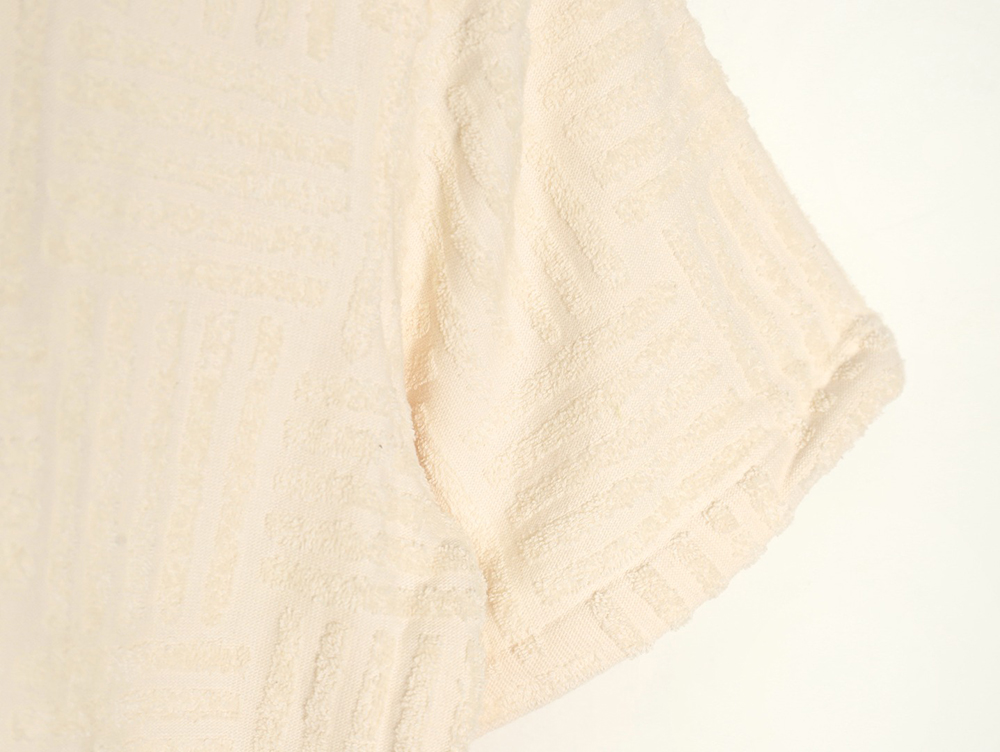 bo*te*ga Ve*ne*ta towel weave short sleeve shirt