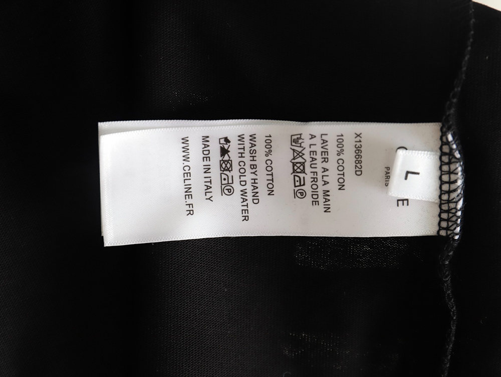 Ce**e distressed logo print short sleeves tsk1