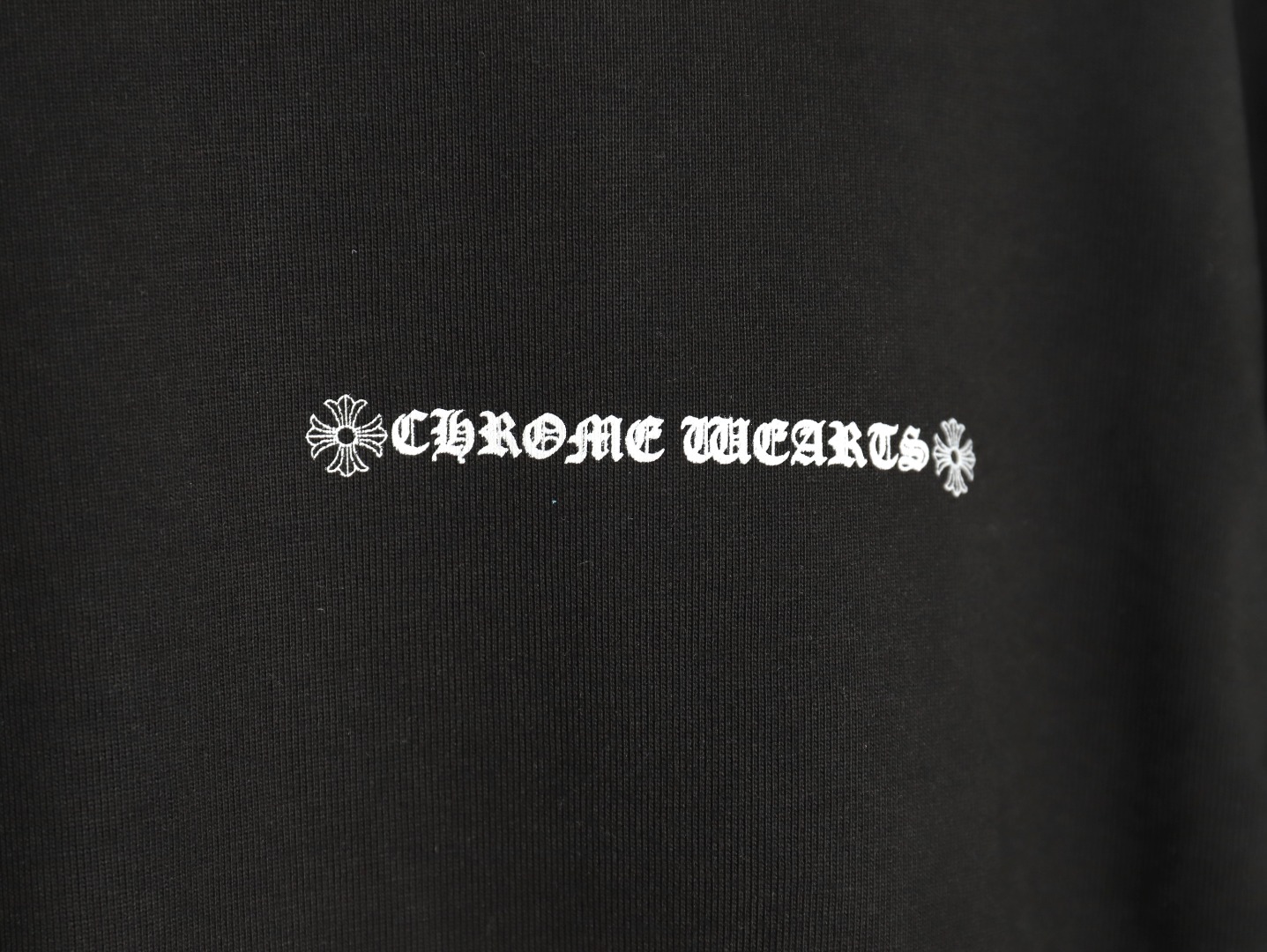 Ch**me He**ts sanskrit cross heavy foam print t-shirt tsk1