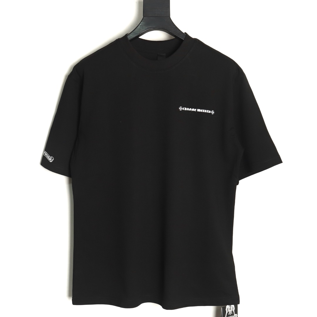 Ch**me He**ts sanskrit cross heavy foam print t-shirt tsk1