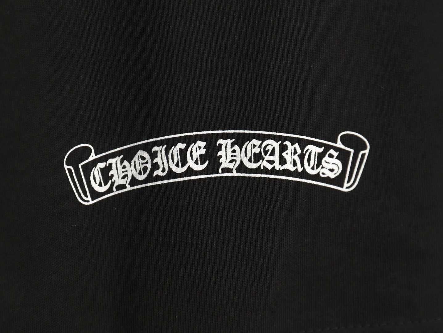 Ch**me He**ts sanskrit cross heavy foam print t-shirt tsk1