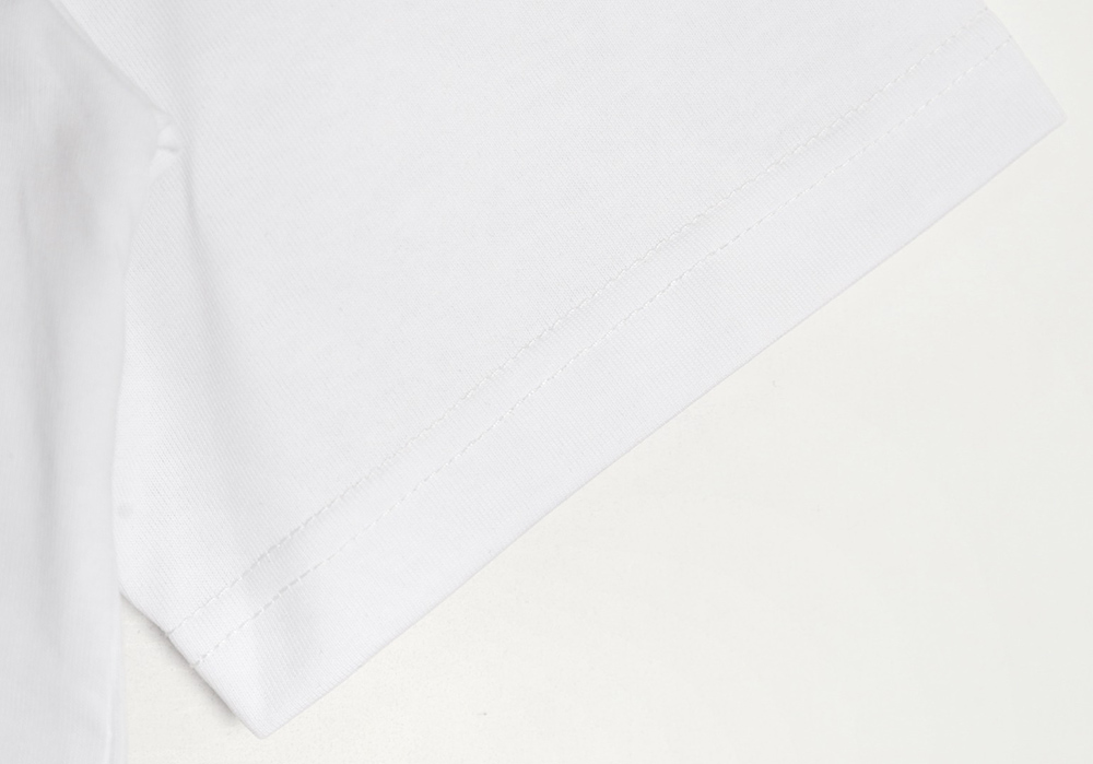 D*or chest logo embroidered lettering short sleeve t-shirt