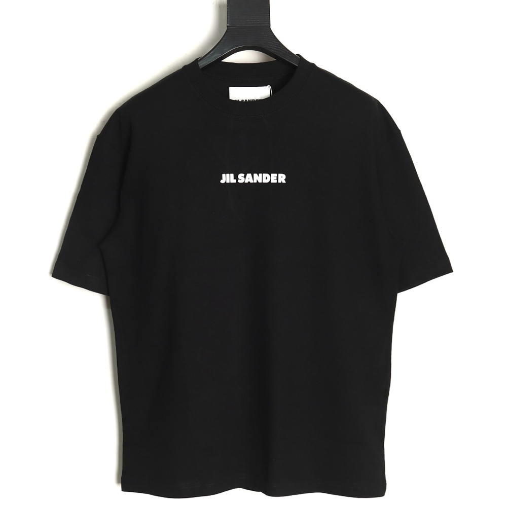 JIL SANDER Lettering Printed Short-Sleeved T-Shirt TSK1