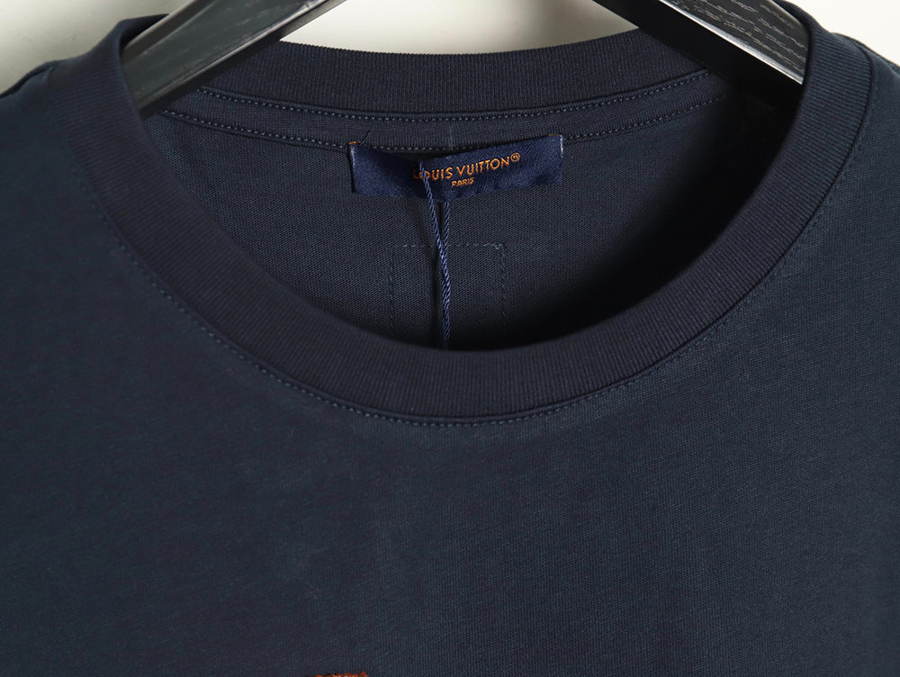 l0*is V*t0n embroidered lettering short-sleeved t-shirt tsk1