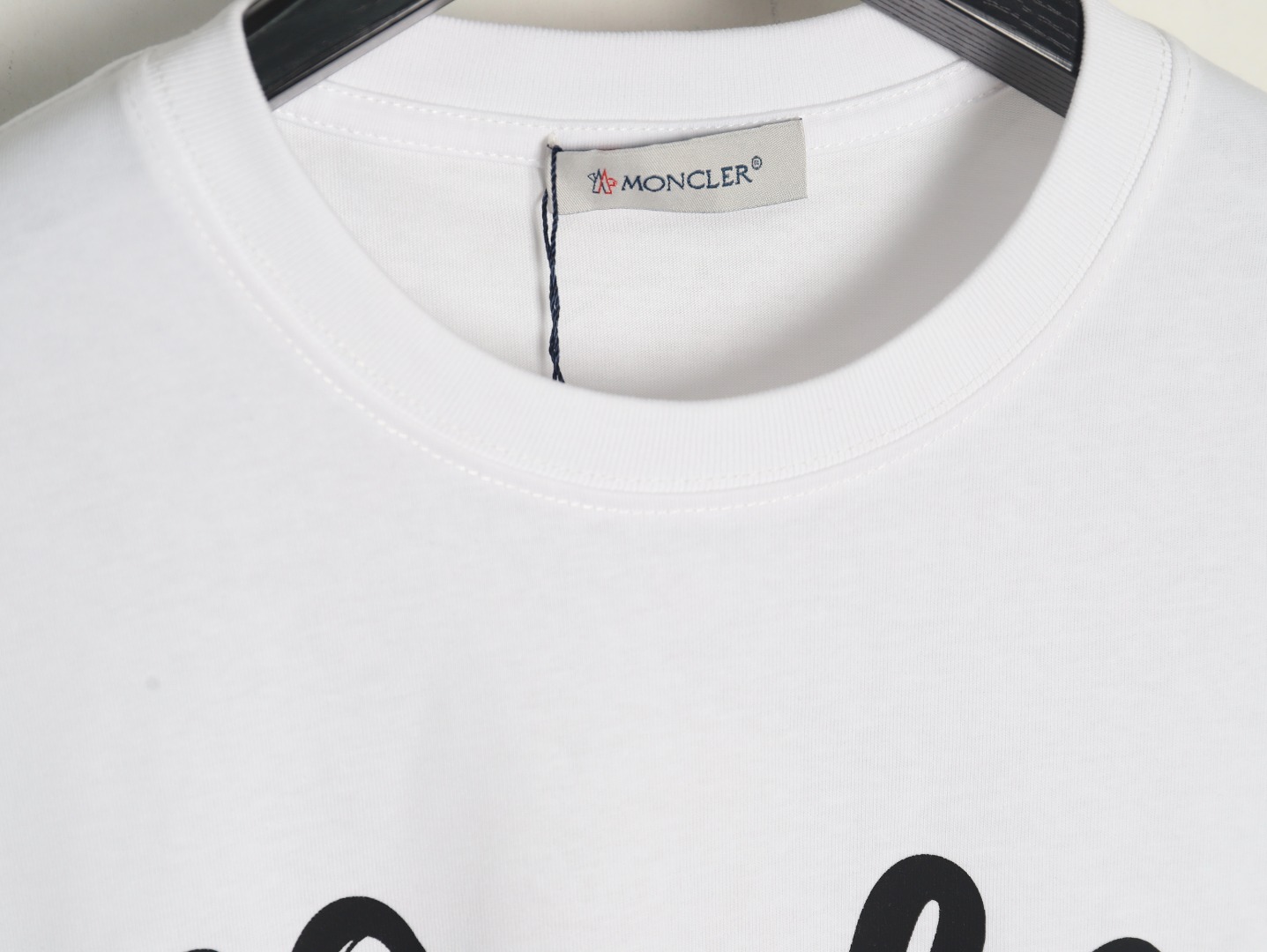 Moncler Year of the Snake 3D Printed Logo Short Sleeve T-Shirt
