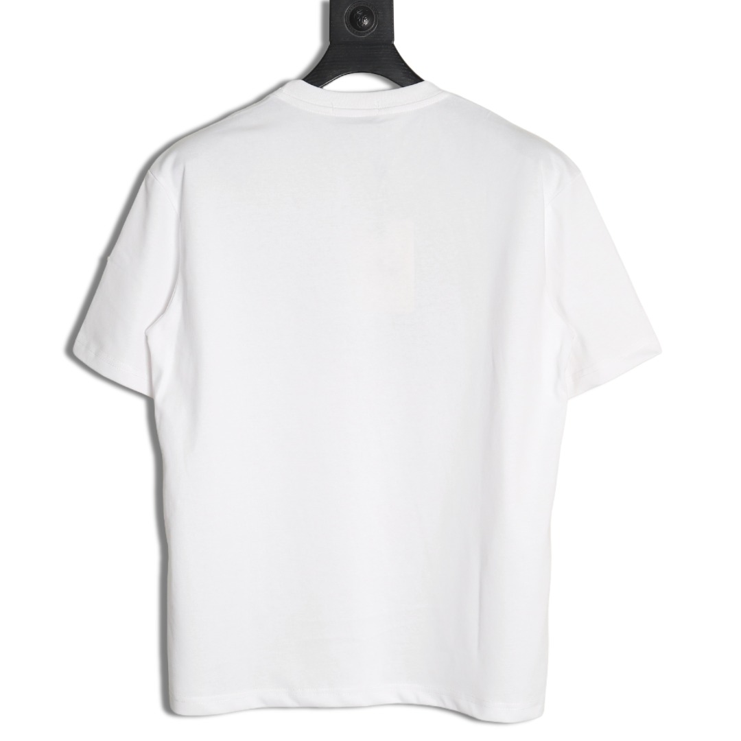 Moncler Year of the Snake 3D Printed Logo Short Sleeve T-Shirt