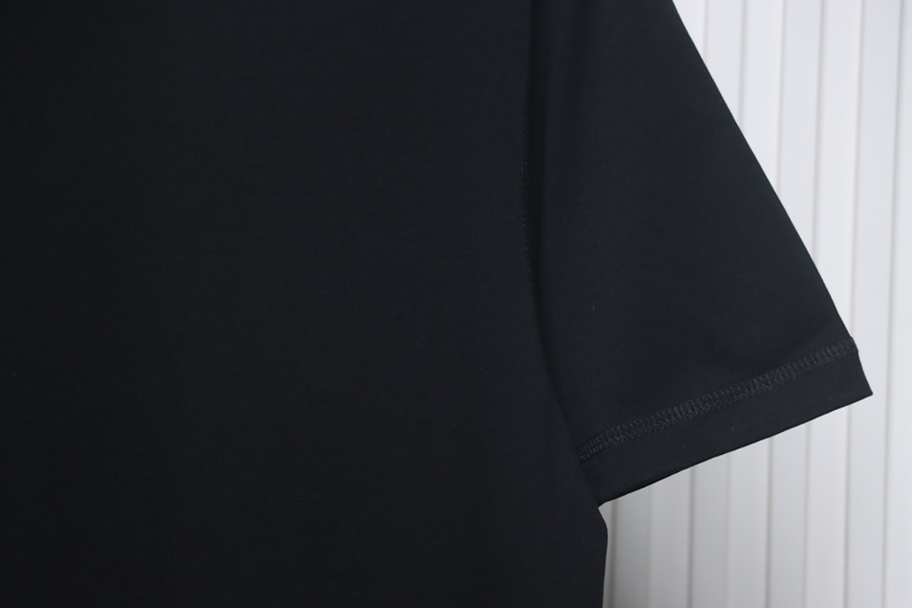 Moncler Neck Lettering Logo Printed Short Sleeves