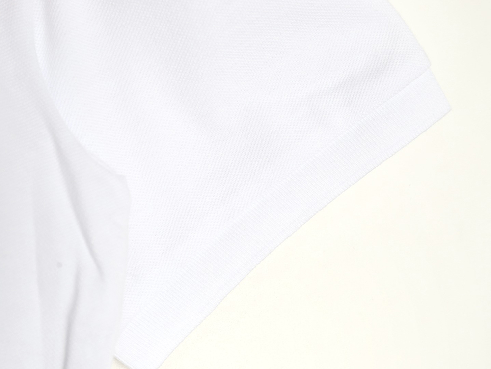 Ami Paris love embroidered Polo short sleeves