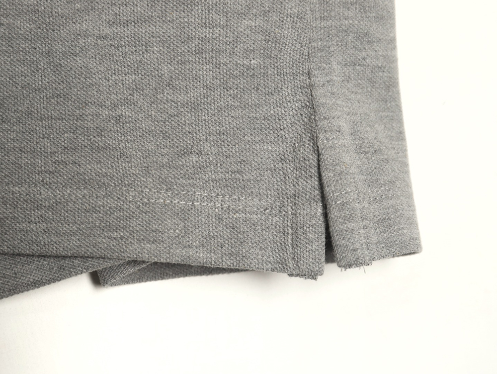 Ami Paris love embroidered Polo short sleeves TSK1