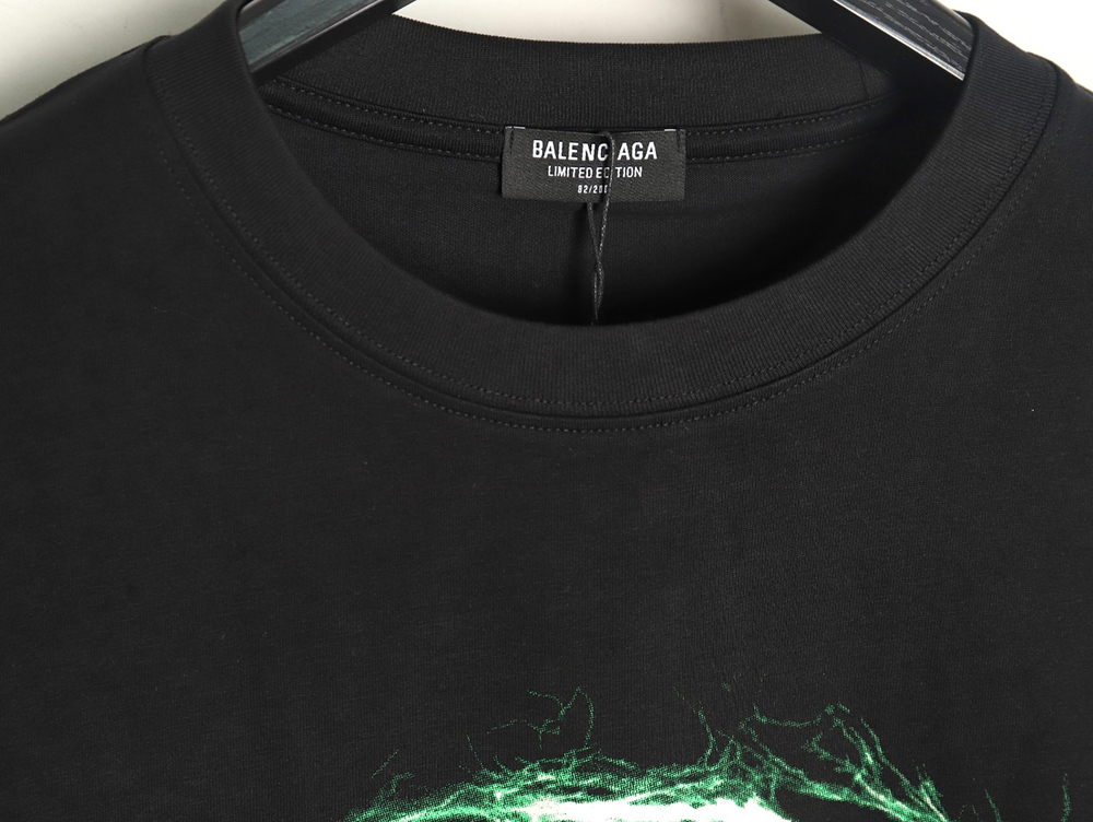 Ba*len*cia*ga printed short sleeves