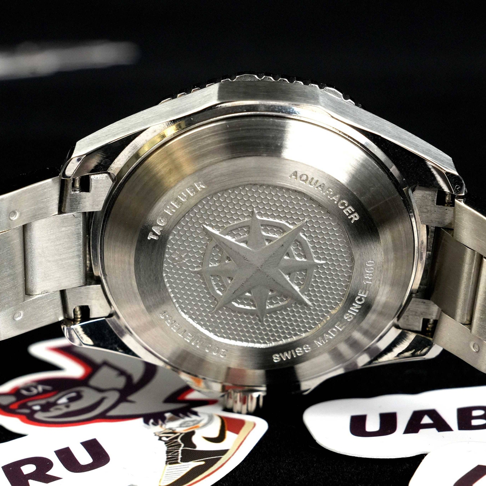 TAG Heuer Aquaracer Professional 200 Date 40mm Blue Smokey Dial Steel Bracelet Watch