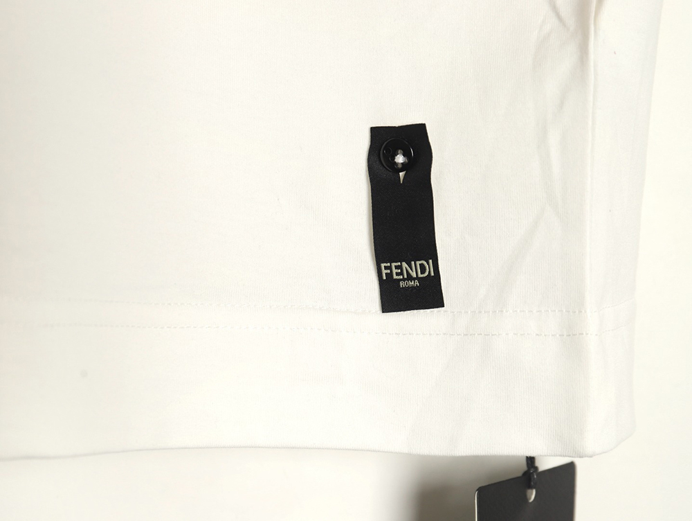 F**di french fries embroidered short sleeves