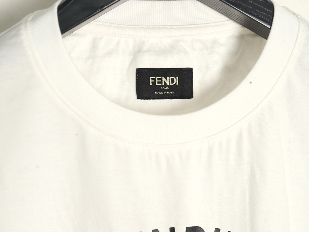 F**di french fries embroidered short sleeves